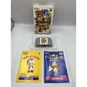 Mario Party Nintendo 64 CIB Japan Import Complete N64